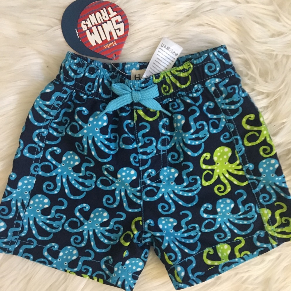 Hatley swim shorts NWT 6-9 Months